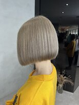 ロンド ストラーダ 心斎橋(Lond strada)&nbsp;韓国前髪顔周りロング×ピンクブラウン[心斎橋/髪質改善]