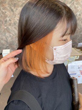 ガレリアエレガンテ 西尾店(GALLARIAElegante) イヤリングカラー*オレンジ