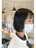 ワンレングスボブ