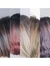 【本場の外国人カラー】カット+エアタッチバレイヤージュカラー¥14000