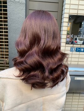 アルーシェ 新宿店(Alushe) ピンクラベンダー×髪質改善