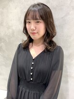 ロンドネートゥル 新潟(Lond naitre)&nbsp;黒髪グレーベージュくびれレイヤーミディアム［新潟/万代］