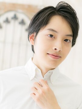 メンズヘア ビーセカンド 草加店(MENS HAIR B-2) グレージュアッシュでビジカジ◎ラフなアンニュイヘアR草加