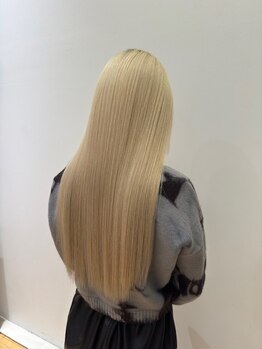 ユニック コウベ(unique KOBE)の写真/髪を強く・美しくする「オーダーメイド髪質改善」トリートメント◎研究を重ねた美容師が診断し最適な施術を