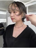 インナーカラー　フェイスフレーミング　ハイトーン【天神大名】