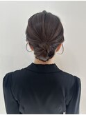 綺麗めシニヨン