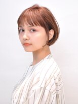 アイスバーグ ウェスト 清澄白河(eyesburg W/est)&nbsp;20代30代ミニボブココアブラウン小顔美肌丸みストレート