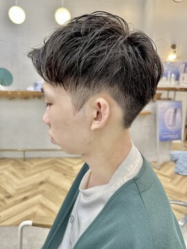 ロミー 本厚木(ROMMY.) 【ROMMY.本厚木】定番刈り上げアップバング◎爽やかビジネスヘア