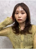 レイヤーカット/小顔カット/くびれヘア/ウエットヘア/髪質改善