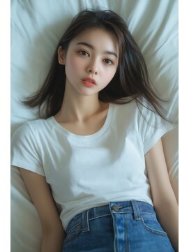 クロス(CROSS) しばれるギリギリの長さのミディアムヘア　【東近江】