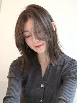 メルバイグラフ 梅田(mel by GRAFF)の写真/顔周りのカットはお顔の印象をUPしてくれる大事なポイント◎繊細なカットもお任せください♪#ボブ