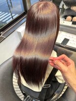 レーヴバイロンド 仙台(Reve by Lond)&nbsp;美髪縮毛矯正髪質改善トリートメントカラー暖色レイヤー韓国仙台