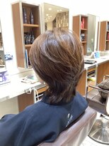 ピークアブー アヴェダ アトレ恵比寿(PEEK-A-BOO AVEDA)&nbsp;ミディアムウルフ　ベージュブラウン