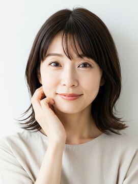 ノア 北浦和店(Noa) 大人女性に似合う外ハネミディアム/ナチュラルスタイル