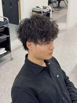 ブライト(BRIGHT)&nbsp;マッシュ波巻きスパイラルパーマ