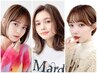 【当日限定】カット＋リタッチカラー【白髪染め変更OK】＋炭酸泉￥6050