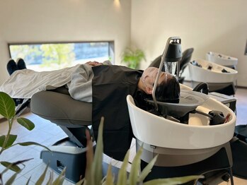 サロン 和の写真/リニューアルしたスパブースで極上ケア!今話題の《頭浸浴》/炭酸美容液の《リウェイクスパ》等メニュー多数