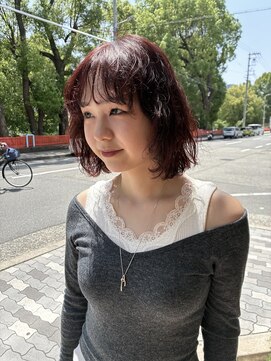 サマン(SAMAN) Bordeaux color