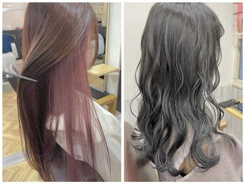 ビー オン ディー ヘア 池袋(BonD hair)の写真/トレンドを生かす/バレイヤ-ジュ/ハイライト/インナ-カラ-/動きのあるStyleで表現[池袋/髪質改善/学割]