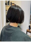 【しゅう】前下りシャープボブ