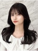 くびれヘア/髪質改善/縮毛矯正/レイヤーカット/韓国/顔周り