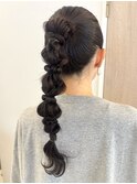 ハイポニーたまねぎヘア