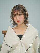 ベンジー 中目黒ii店(benji)&nbsp;外はねエモージュ大人愛され可愛いボブ　3