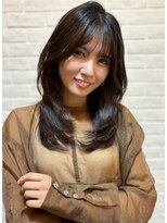 オーロ(ORO)&nbsp;20代30代40代バタフライカット　チャコールグレー