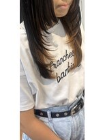 2席のみの美容室 アナイス(Anaiss)&nbsp;クラゲヘアー/小顔に見せるヘア/ココアベージュ/蟹江