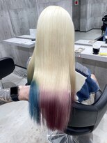 フィーネ つくば(Fi-Ne) 抜きっぱなし エンドカラー デザインカラー エクステ