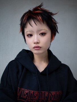 ギークス(GEEKS) 【GEEKS渋谷】渋谷/お任せデザインカラー/レイヤーショート/小顔