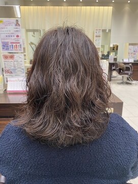 プランタンシエル(printemps CIEL) レイヤーパーマスタイル