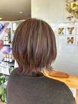 キュウヘアー(KYUU HAIR)&nbsp;くびれレイヤー×ハイライト