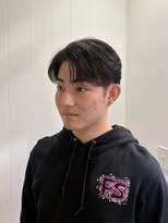 ビューバイネオリーブ 用賀店(Beau'r by neolive) フェザーパーマ刈り上げセンターパート波巻きツイストスパイラル