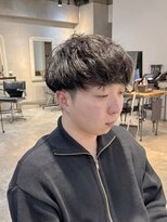 ノエル 池袋店(noel) シャドウパーマ/刈り上げマッシュ/スパイラル/波打ち