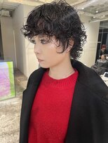 エニイ(ANY)&nbsp;小顔/ココアベージュ/黒髪/オリーブグレー/【千葉／パーマ】