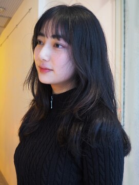 ビュートリアム 鎌倉小町(BEAUTRIUM) ロングレイヤー/薄め前髪/BEAUTRIUM鎌倉 カギワダ