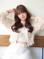 ロッカ 銀座中央通り店(LOCCA)&nbsp;骨格ウェーブ/韓国ヘア/レイヤーカット/コテ巻き風パーマ