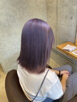 テーラヘアー つくば研究学園店(TELA HAIR) パープルカラー