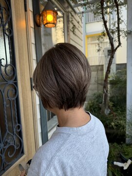 チョコレート(chocolate) 髪質改善大人可愛い20代30代40代50代ショートボブ