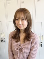 クリアーオブヘアー 池下店(clear OF HAIR)&nbsp;ナチュラルベージュ×レイヤースタイル