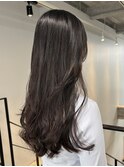 ★ブリーチなしダークラベンダーグレージュアッシュグレー透明感