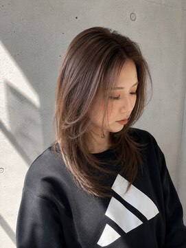 エジンバラ(ejinbara) 韓国レイヤー×髪質改善カラー