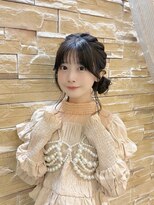 カシュカシュ 表参道(cache cache)&nbsp;パーティーアレンジ結婚式アレンジ浴衣アレンジセルフアレンジ