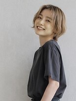 きいろのゾウ ハイトーンカラー/愛されハネ感/ベージュカラー