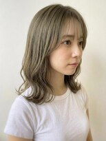 セルカ 高田馬場(CERCA)&nbsp;オリーブグレージュ×くびれヘア【高田馬場】