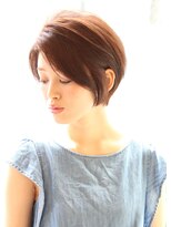 レウナ 外苑前(Reuna)&nbsp;トップノット大人女性ショートボブ