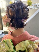 フレア 心 武庫之荘(flare) *成人式 卒業式 着物ヘア ヘアアレンジ*