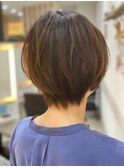 マッシュショートボブ
