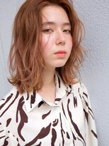 オーサム(AWESOME) 《AWESOME》オレンジベージュ×ミディアムレイヤー♪